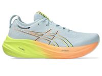 ASICS Women Gel-Nimbus 26 Cool Grey/Safety Yellow Running Shoes - 10 UK (1012B743.750)