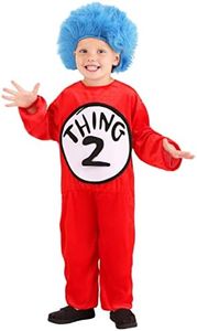 Thing 1 & Thing 2 Toddler Costume X-Small (2T - 4T)