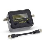 SSL sat-finder/satellite finder with level display | pointer display/measuring device with signal sound | HD-capable measuring device for optimal positioning/adjustment of satellite antennas