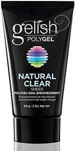 Hand & Nail Harmony Gelish Polygel Nail Enhancement, Natural Clear Sheer Shade, 2 Ounce