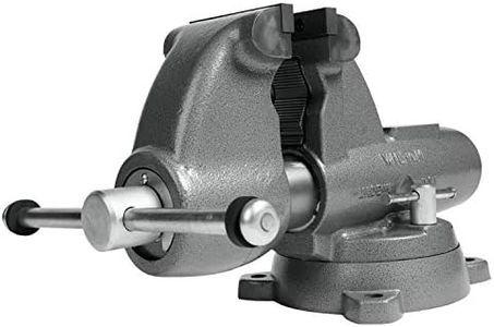 Wilton Pipe & Bench Vise, 5" Jaw Width, 7" Max Jaw Opening, 5-5/16" Throat (Model C-2)