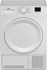 BEKO DTLCE80041W 8KG CONDENSER TUMBLE DRYER - WHITE