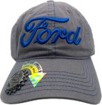 Ford Men's 3D Embroidered Hat with Bottle Opener Grey, Grey, One Size