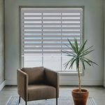 LUCKUP Cordless Zebra Blinds- Free 