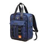 Cabin Max Memphis 40x30x20 cm Travel Bag - Large Capacity With Compression and Laptop Pocket (Blue, 40 x 30 x 20cm)