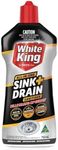 White King Sink Plus Drain Sanitiser 750 ml