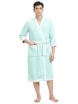 Mens Terry Cloth Robe With Hood