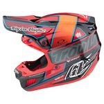 Troy Lee Designs SE5 Carbon Adult Offroad Motocross Dirt Bike ATV Powersports Racing Full Face Helmets MIPS Lightweight Ventilated Men Women (Red, Medium)