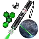 Long Range Green Laser Pointer High Power,[Material Upgrade] Laser Pointer Pen，[2000 metres] Green Lazer Pointer Rechargeable for Hiking,Cat Laser Toy USB Charge
