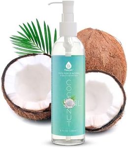 Pursonic 100% Pure Fractionated Coconut Oil, 8oz Oil for Massages, Therapeutic Recipes & Essential Oils (8)