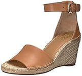 Vince Camuto Women's Leera Espadrille Wedge Sandal tan 5 Medium US