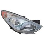 TYC 20-9689-00-1 Replacement Right Head Lamp Compatible with Hyundai Sonata