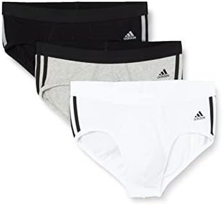 adidas Multipack Brief (3pk) Boxer a Pantaloncino, Assortimento 2, XXL Uomo