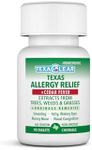 TexaClear Homeopathic All Season + Cedar Allergy Relief Tablets for Texas Allergies - Non-Drowsy, Safe and Effective Remedy – Over 100 Extracts + Drainage Remedies - Chewable 90 Count