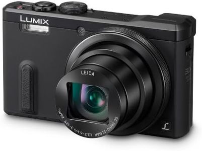 Panasonic DMC-TZ60EB-K Lumix Compact Digital Camera (18.1 MP, 30x Optical Zoom, High Sensitivity MOS Sensor) 3 inch LCD (New for 2014) - Black (Renewed)