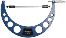 Fowler 52-240-013 Large Capacity Vernier Micrometer, 12-13" Measuring Range, 0.001" Graduation