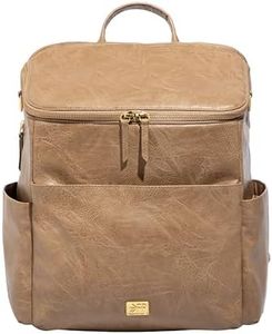 Freshly Picked Soho Diaper Bag in Chai