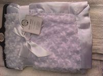 Baby Rosebud Wrap Blanket 75 x 100cm (White)