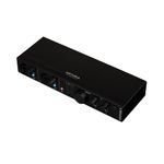 Arturia MiniFuse 4, 4-in/4-out USB-C Audio Interface with 2 Mic/Line/Instrument Preamps, 2 Line Inputs, 2 x 250mA USB-A Hub Ports, and Included Software Suite - Mac/PC (Black)