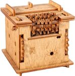 iDventure Cluebox - Schroedingers Cat - Escape Room game - Puzzle box - 3D wooden puzzle - treasure box - gift box - 3D puzzles for adults - brain teaser - birthday gift gadget for men - money box