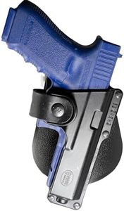 Fobus Tactical Speed Holster Paddle GLT19 Glock 19,23,32 / S&W 99 Compact/M&P Compact Holds Handgun with Laser or Light