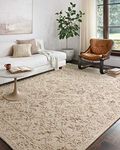 Loloi II Halle Collection HAE-02 Natural / Sage, Traditional 3'-0" x 3'-0" Round Accent Rug