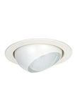 Sea Gull Lighting Trim Recessed Lights, Steel, White