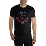 Ted Lasso Be A Goldfish Men’s Black T-Shirt