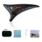 OcarinaWind 12 Hole Tenor Ocarina Special Design Strawfire Masterpiece Collectible