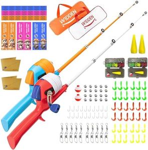 Kids Fishing Pole, Telescopic Fishing Rod, Portable Toddler Fishing Rod and Reel Combo with Tackle Box, Fishing Line, Bobber, and Soft Lures for Boy, Girl, Youth, Beginner, Over 3 Years Old
