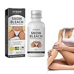 Snow Bleach Cream, Dark Skin Bleaching Cream, Dark Spot Corrector Cream for Face and Body, Dark Skin Whitening Cream Intimate Area, Skin Bleaching Cream, Armpit, Knees,Elbows, Private Areas (1PC)