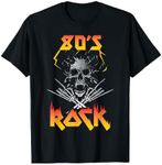 Faded 1980s Rock Roll T-Shirt For Eighties Rockers Band Tee T-Shirt