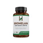 H&C Bromelain Veg. Capsules 500 mg (2400 GDU/g) - 180 Capsules from Pineapple Extract