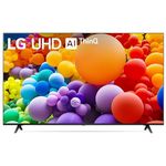 LG 50-Inch UT7570 Series 4K Smart TV - α5 AI Processor 4K, Dynamic Tone Mapping, Alexa Ready, HDR10, HGIG, ALLM, WebOS 24, Wi-Fi, Bluetooth, AI Upscaling, AI Sound, LG Channels (50UT7570PUB, 2024)