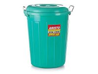 Aristo Multipurpose Plastic Storage Bucket 50 LTR (Green), (45 (D) X 53 CM)