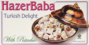 Hazer Baba Turkish Delight with Pistachio, 16oz