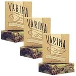 Varina Organic Mint Chocolate Swirl Bar Soap - Gentle Cleansing for Sensitive Skin, Herbal and Mint - 3 Pack - Experience Healthy and Glowing Skin