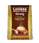 Levista Strong Instant Coffee (100 Gram Pouch) | Premium Blend of 60% Coffee & 40% Chicory| Caffeine Coffee with Rich Bold Flavour for an Energising Experience