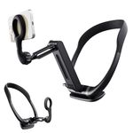 Yarimorol Magnetic Neck Phone Holder, Hands Free Cell Phone Mount, POV/Vlog Shooting Holder with Rotation View, 2 in 1 Chest Stand Video Recording for iPhone 15 14 Plus Pro Max Series and All Phones