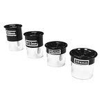 4 Piece Standard Telescope Eyepiece 1.25" Inch Set - 4 x Eye Pieces Lens 4mm, 6mm, 12mm and 20mm