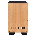 Clapbox Cajon CB11 -Black, Oak (H:50 W:30 L:30) - 3 Internal Snares