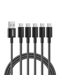 Anker USB to USB C Cable [5 Pack, 6