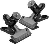 ALTIN Trail Camera Clip Mount, 2 Pack Tracking Camera Bracket, 360 Rotatable Interface Trailcam Holder for Hunting with Camouflage Style