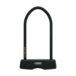 ABUS U-lock Granit 460 + USH460 bracket - bicycle lock with round shackle security level 9-300 mm shackle height