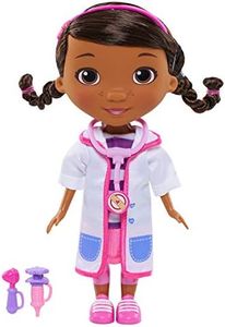 Doc McStuffins Just Play Toy Hospital Doc 8.5 Inch Articulated Doll with Doctor Accessories