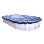 Robelle 441833 Standard Leaf Net for Round Above Ground Swimming Pool Covers, 18 x 33-ft. Oval Pool