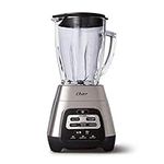 Oster Texture Select Master Series Blender with Glass Jar, Chrome