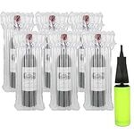 APACALI 50 Pack Wine Bottle Protector, Air Column Cushion Wine Bags, Wine Bubble Wrap Bags, Wine Bottle Packaging Bags with 1 Pump, Bottle Protectors for Travel, Safe Packaging, Transportation