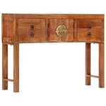 Farmhouse Console Table with Drawer