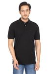 ANTILOOP || Men Polo T-Shirt || T Shirt for Men || 100% Cotton Polo Tshirt || Men Pain T-Shirt with Pocket || PKT101Black-3XL ||